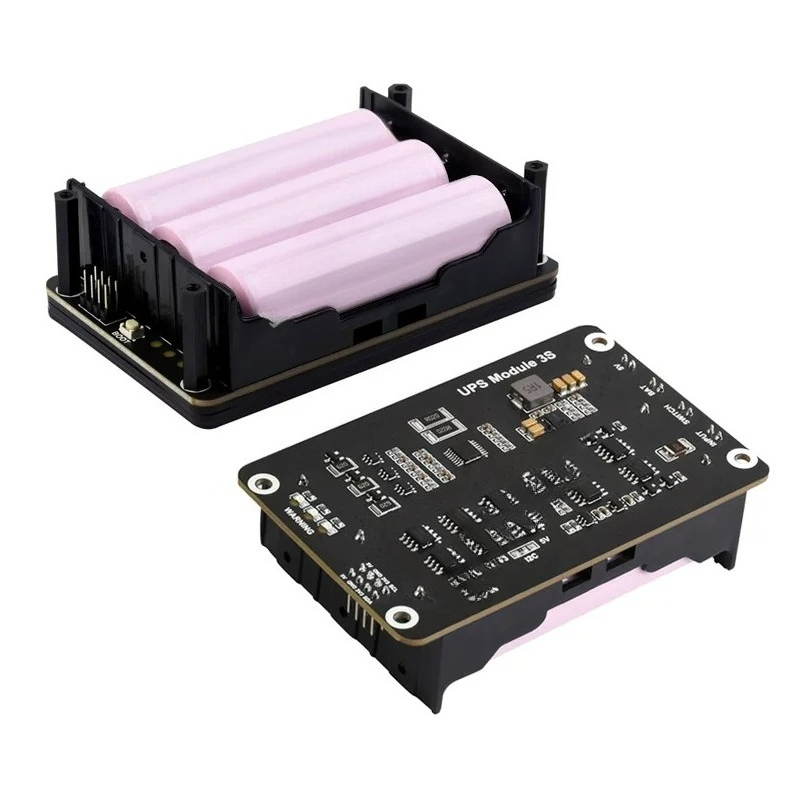 Raspberry Pi Uninterrupted Power Supply Ups 18650 - Modulo di alimentazione 3S per Raspberry