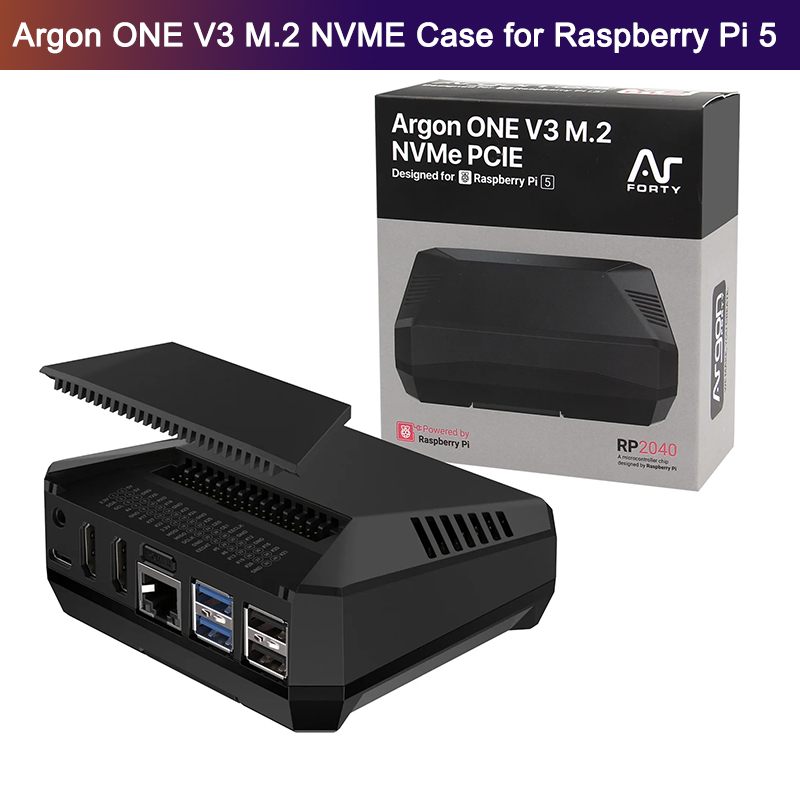 Argon One V3 M.2 Nvme Case - Custodia Argon ONE V3 M.2 NVME